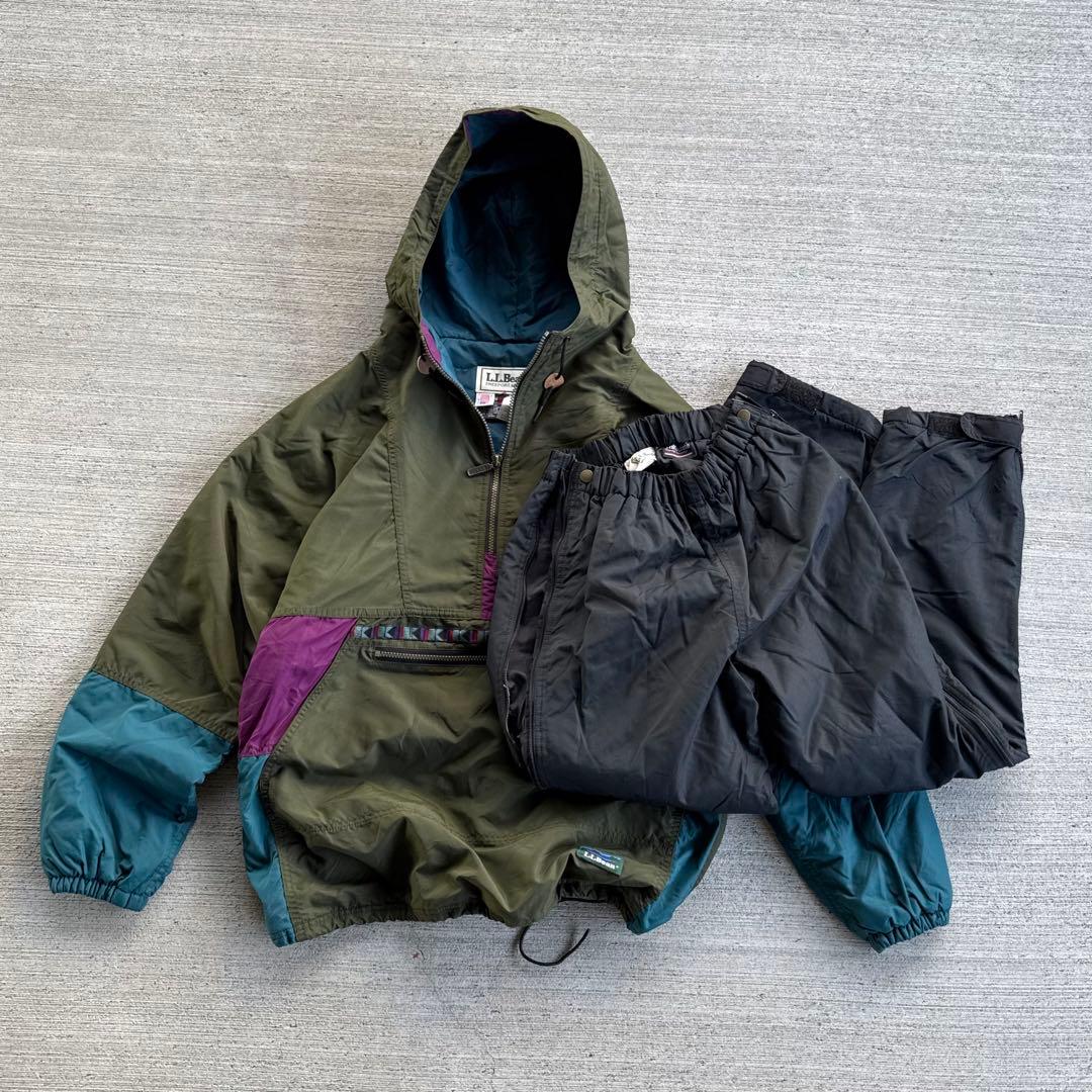 幻級！llbean セットアップ　usa 3M Thinsulate アノラック