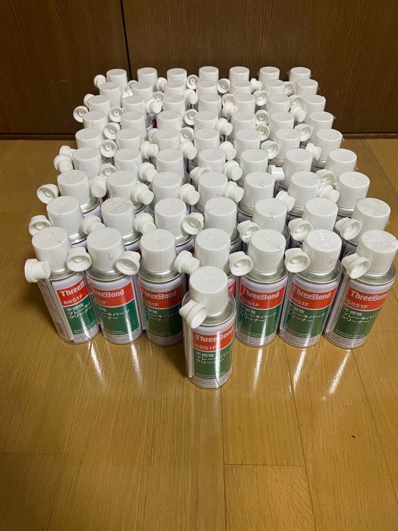80本セット　スリーボンド　ブレーキパーツクリーナー　6602P