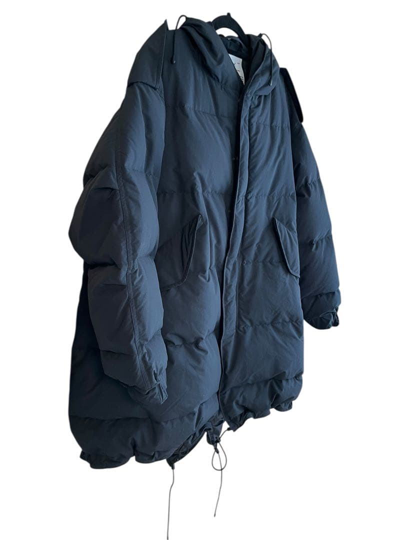 美品【STAMMBAUM】LESSAGE DOWN COAT ダウン　コート 黒