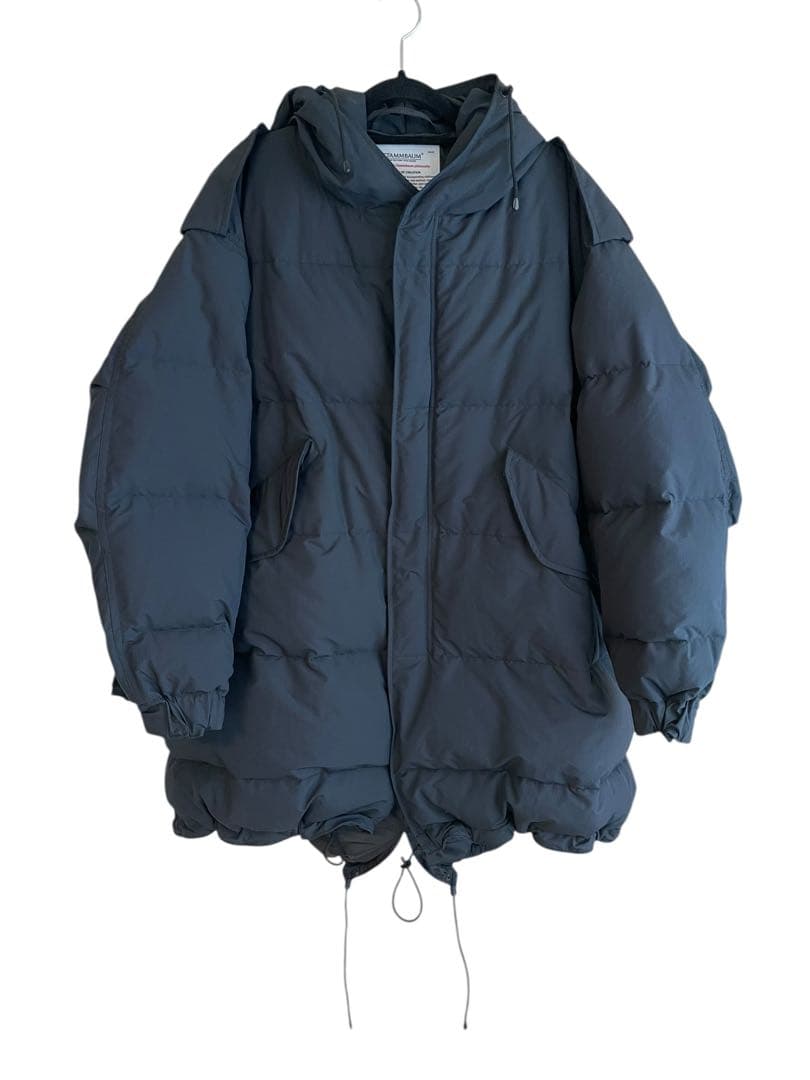 美品【STAMMBAUM】LESSAGE DOWN COAT ダウン　コート 黒