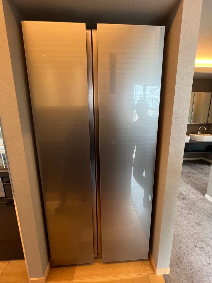 AQUA ノンフロン冷凍庫冷蔵庫AQR-SBS45H(S)2019年製　展示品