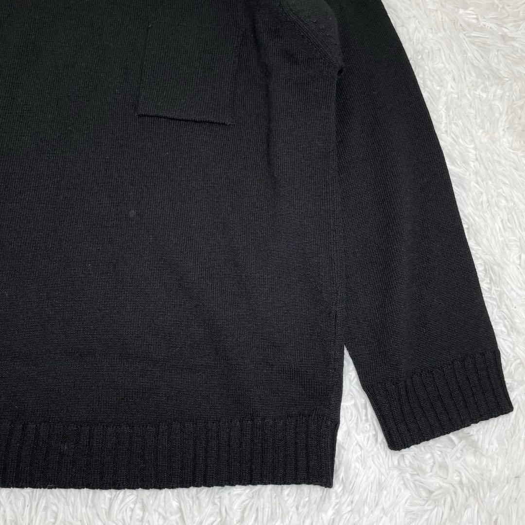 【美品】ジョンスメドレー　タートルネックニット・セーター・ウール・MED・M