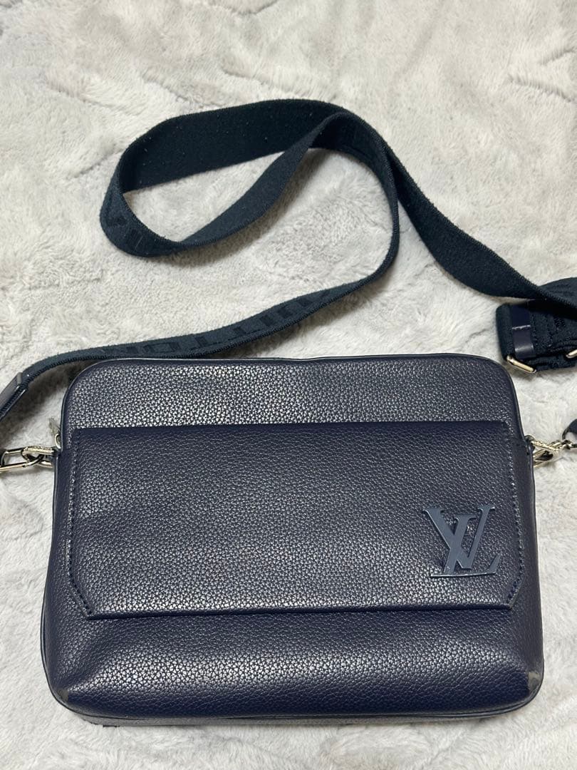 a*u様 Louis Vuitton ネイビー メッセンジャーバッグ M2248