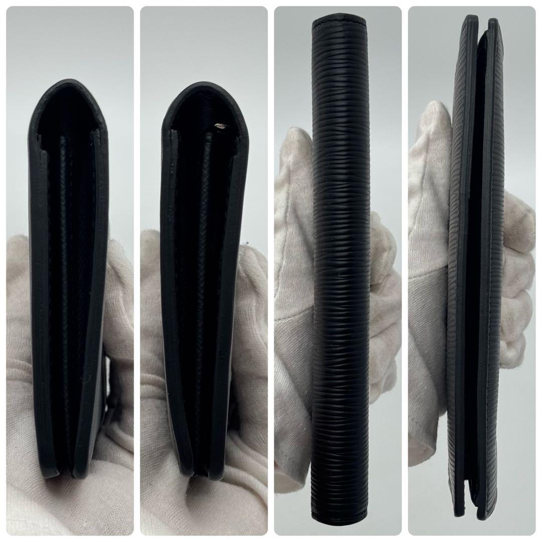 【新型・極上美品】ルイヴィトン　ブラザ　タイガ　カード16枚　長財布　黒　メンズ