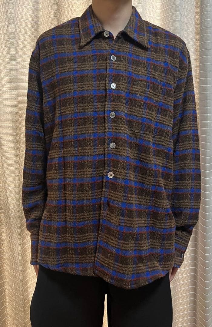 《 OUR LEGACY 》Above Shirt 48 チェック シャツ