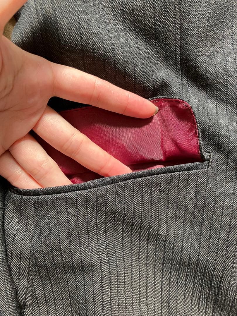 オーダースーツ SADA ダークブラウンストライプ