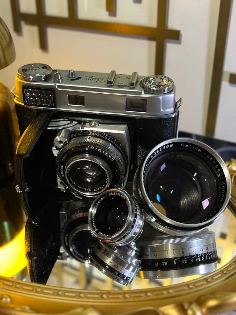 Retina IIIc 良個体＋交換レンズ35,50,80mm