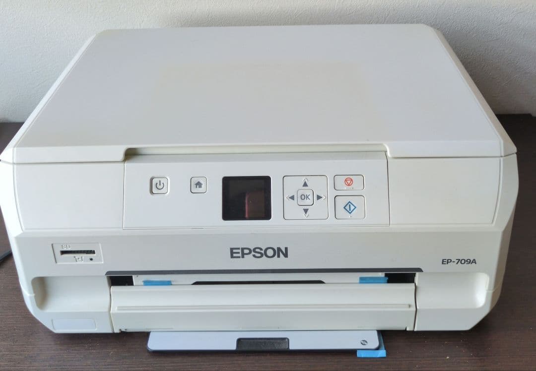 廃インク吸収パット限界交換状態EPSON 複合機 本体 ホワイト　EP709A