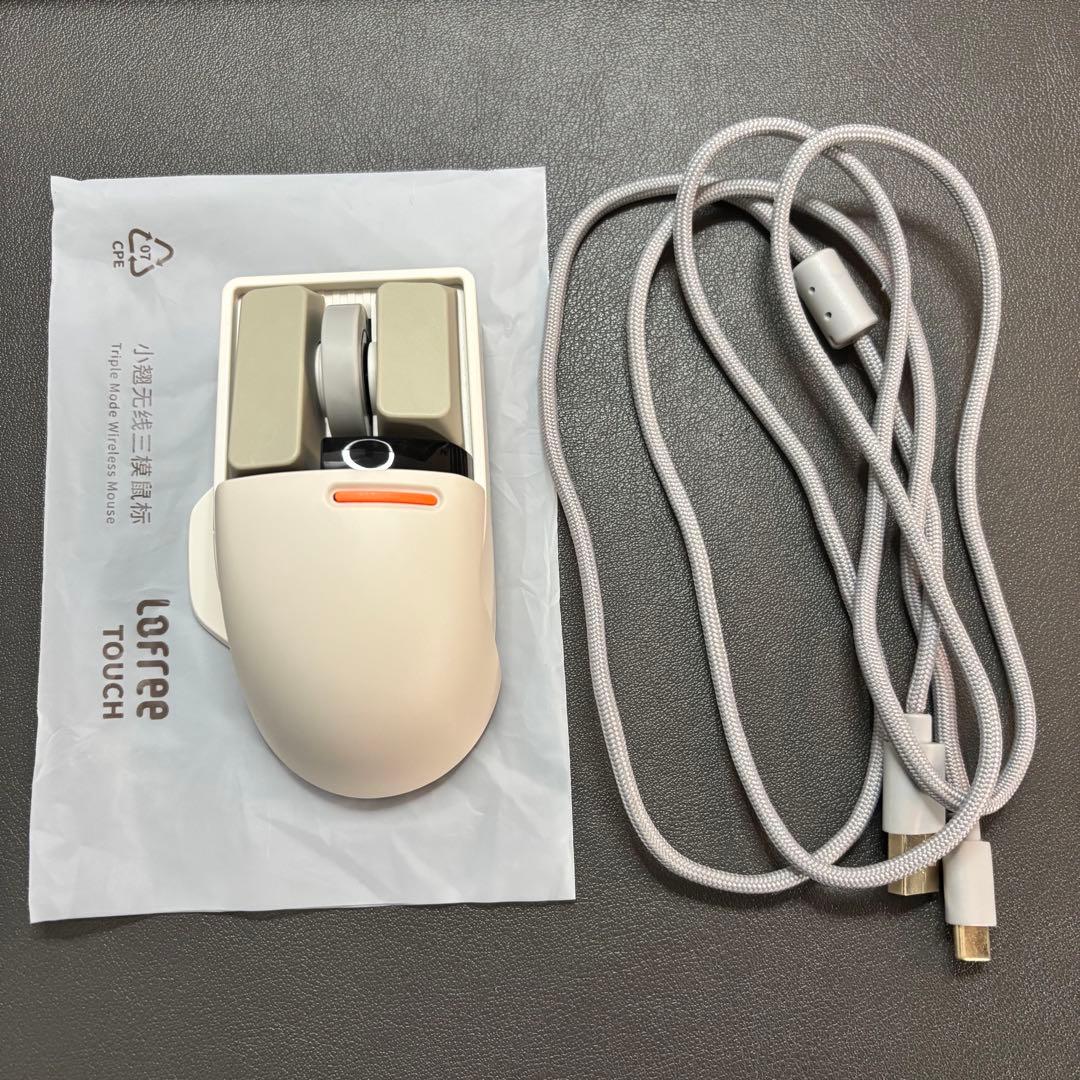 Lofree Touch PBTワイヤレスマウス block