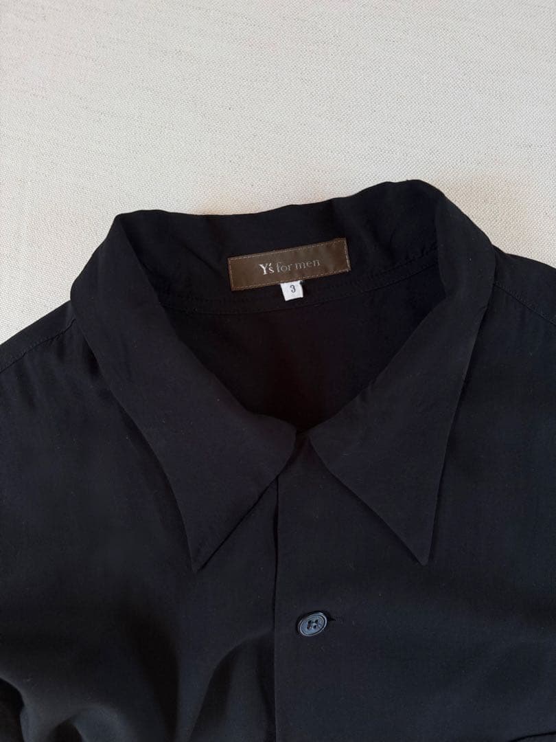 Y's for men 黒 半袖シャツ