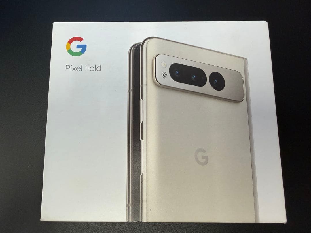 Google Pixel Fold ポーセリン 256GB 本体と箱