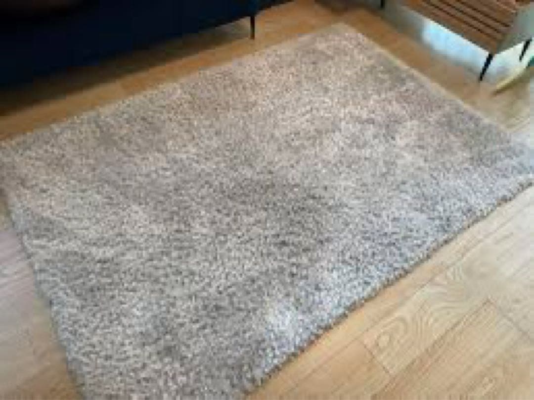 Francfranc グレー ラグ 140×200