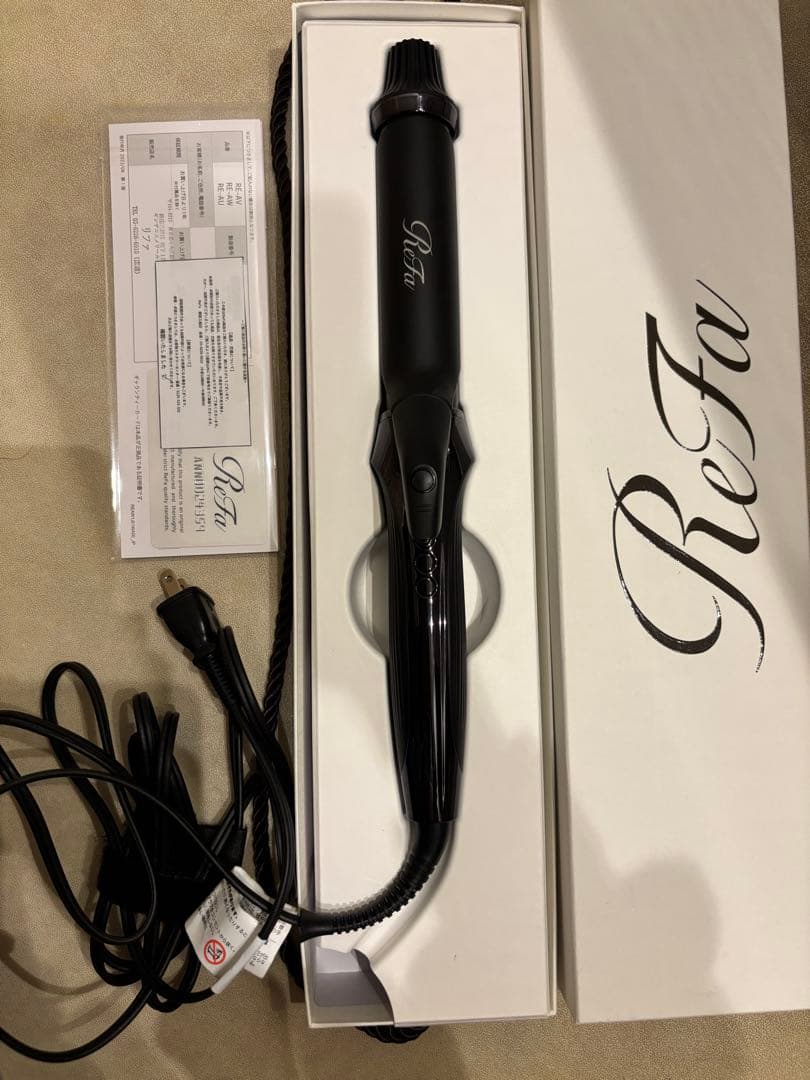 ReFa カールヘアアイロン ブラック　32ミリ