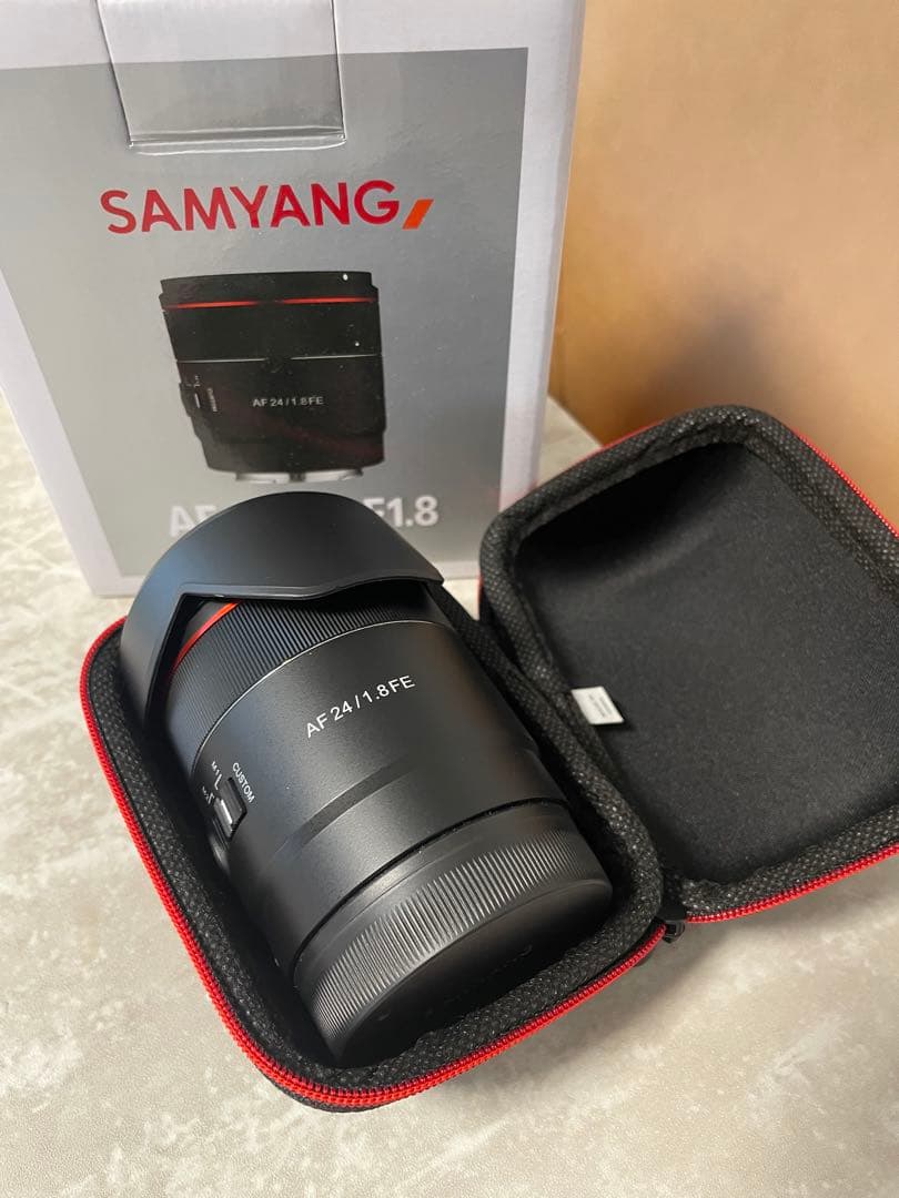 良品　SAMYANGサムヤンAF 24/1.8 FE 単焦点レンズ