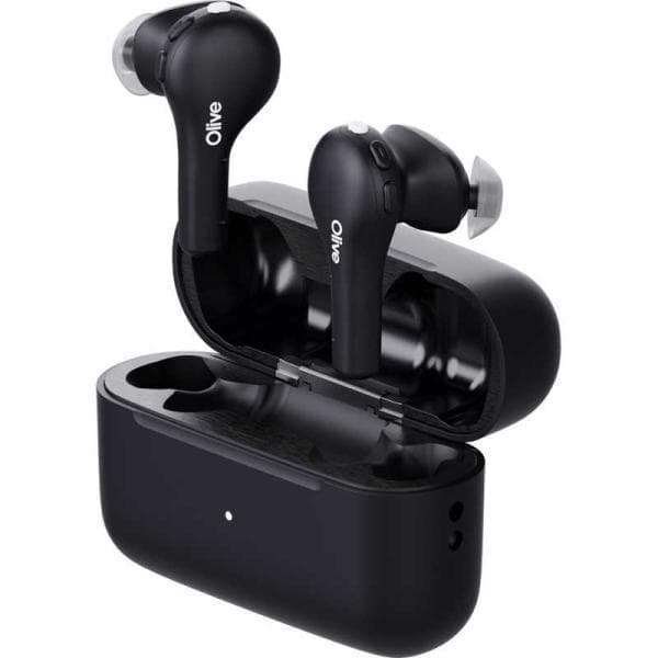 集音器 Olive Air 　ブラック 　両耳セット ６０歳代からの聞こえケア