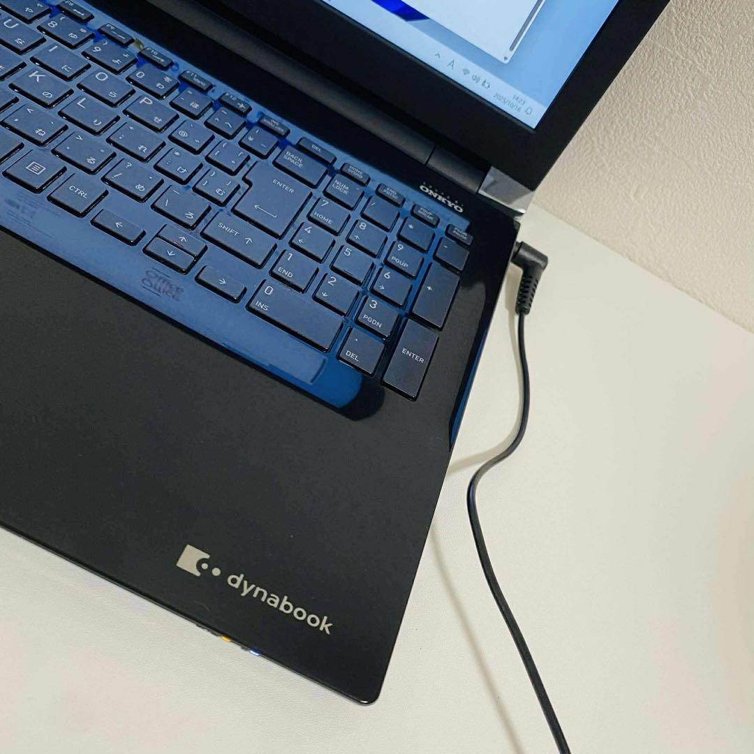 Y859 TOSHIBAノートパソコンSSD高速第6世代 WEBカメラWin11