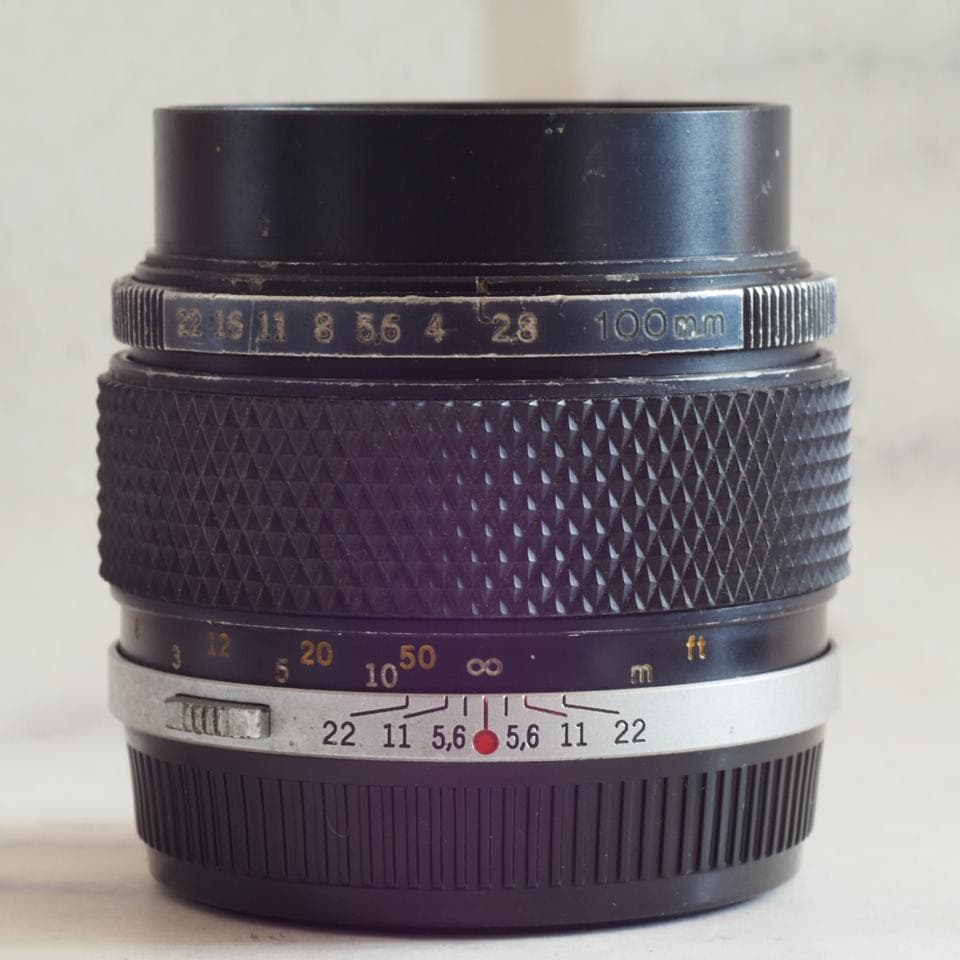 オリンパス OM Zuiko MC Auto-T 100mm f2.8