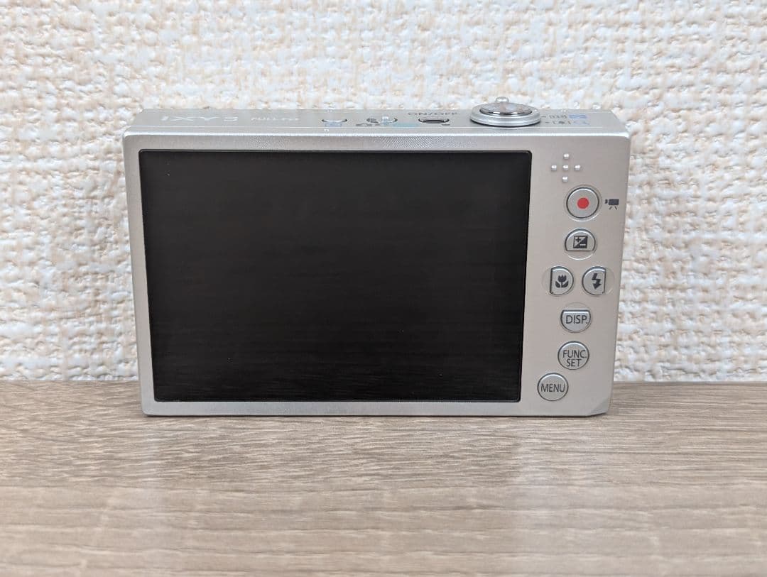 【外観美品】Canon IXY 3 PC1736 シルバー デジタルカメラ