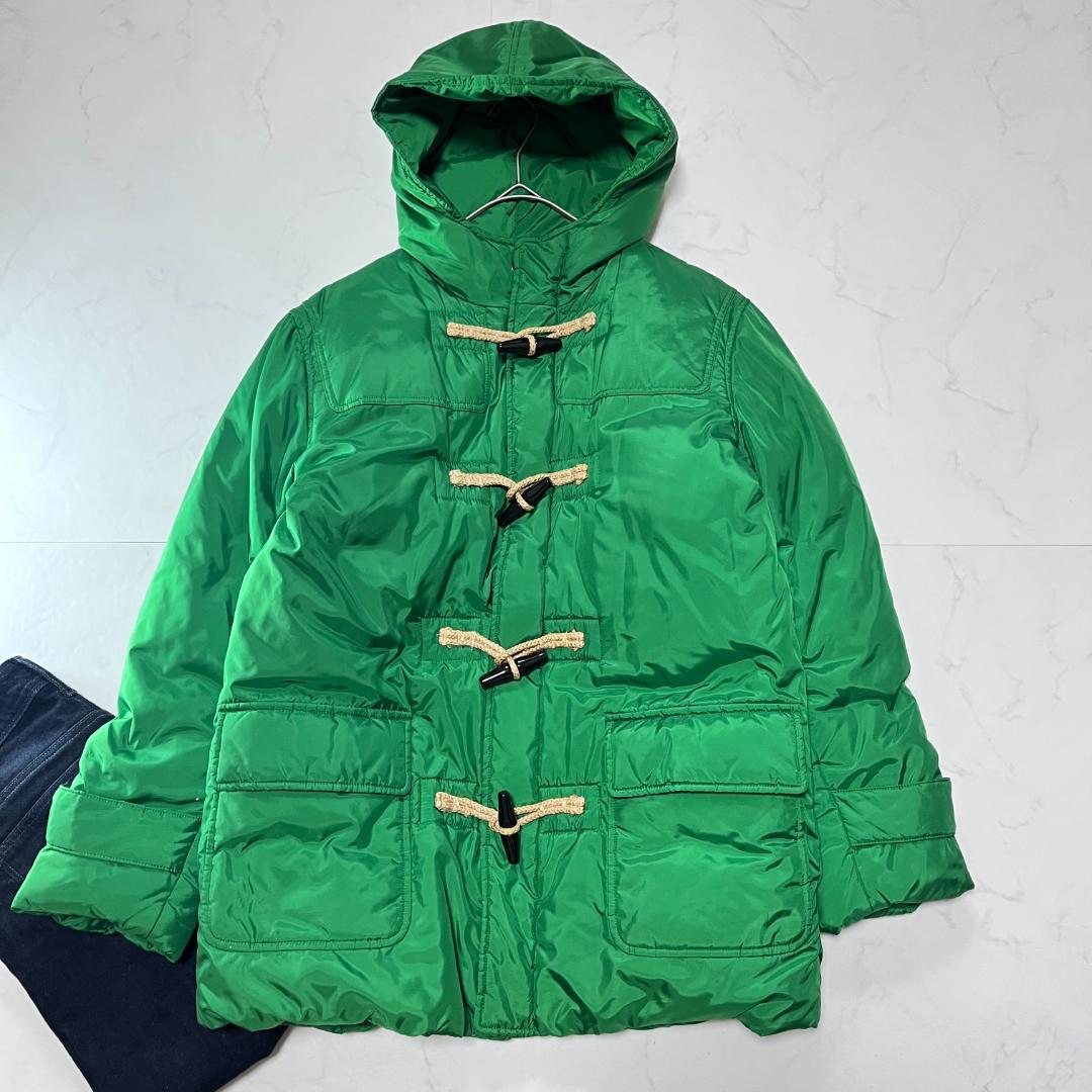 専用ラルフローレン ダウンジャケット トグル留め フード付 グリーン レディス