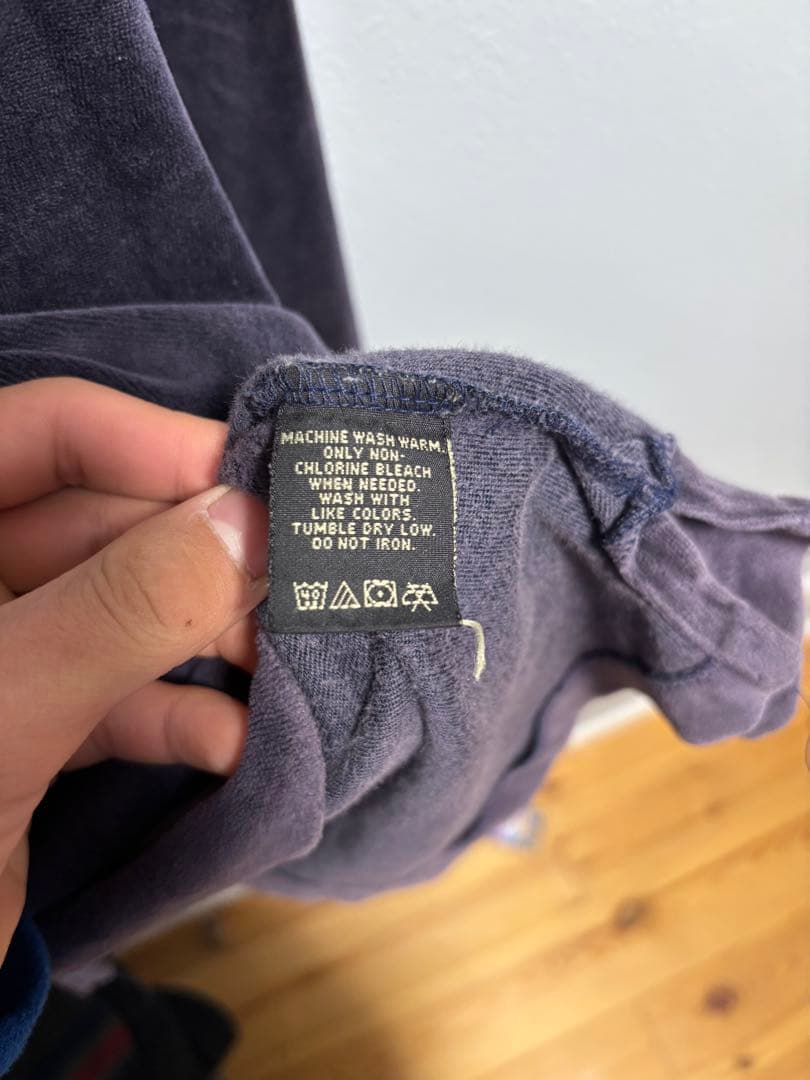 RRL Ralph Lauren ラルフローレン　ベロア　シャツ XL 90s