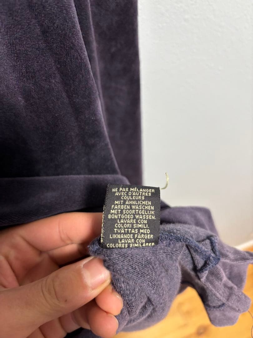 RRL Ralph Lauren ラルフローレン　ベロア　シャツ XL 90s