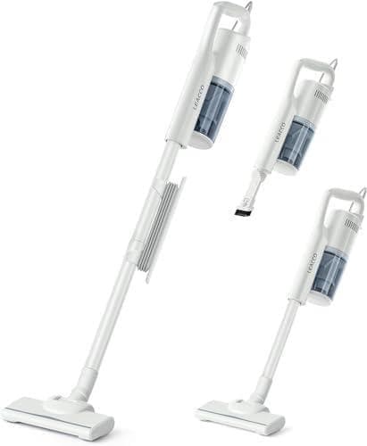 R掃除機 コード式 30000Pa Leacco サイクロン 軽量 スティック掃