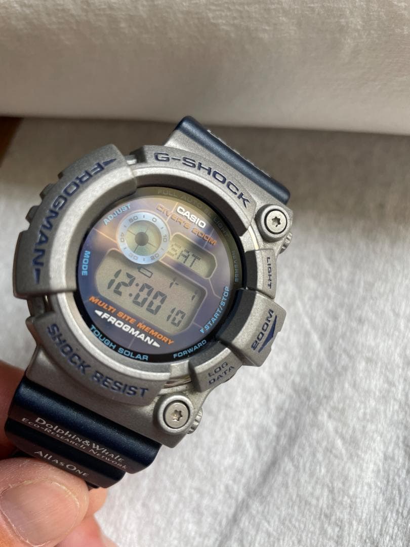 CASIO G-SHOCK GW-200K-2JR　2001イルカクジラモデル