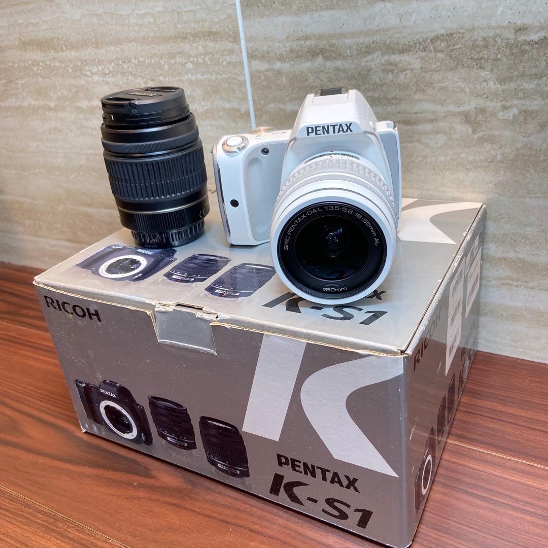 PENTAX K-S1 レンズキット 一眼レフ ほぼ新品 3384