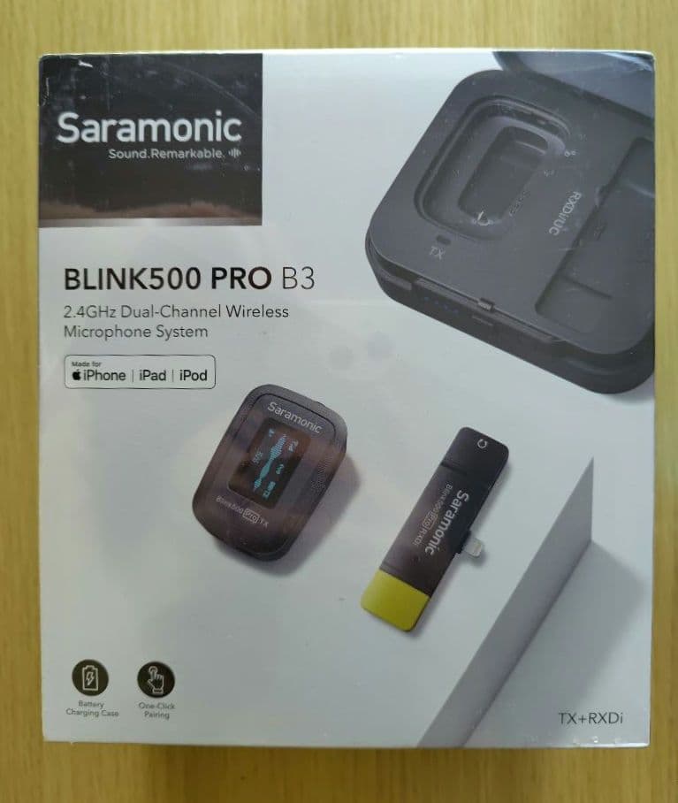 Saramonic Blink 500 PRO シリーズ B3 ワイヤレスマイク
