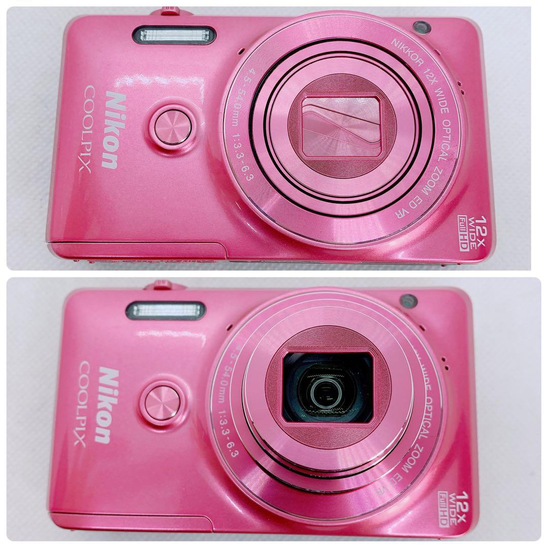 Nikon デジタルカメラ COOLPIX S6900 ニコン　ピンク　デジカメ