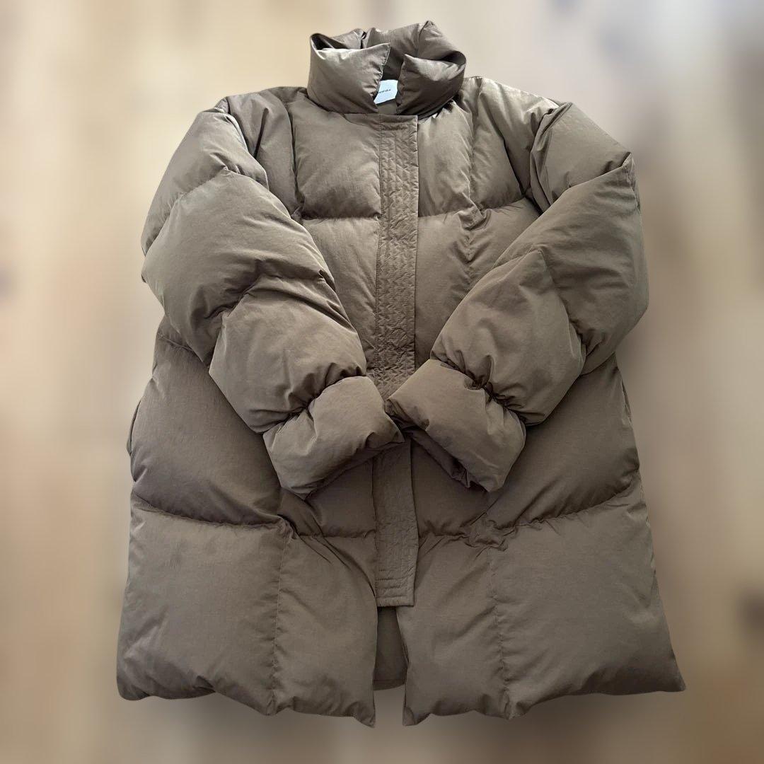 TODAYFUL スタンドカラーダウンジャケット　キャメル36