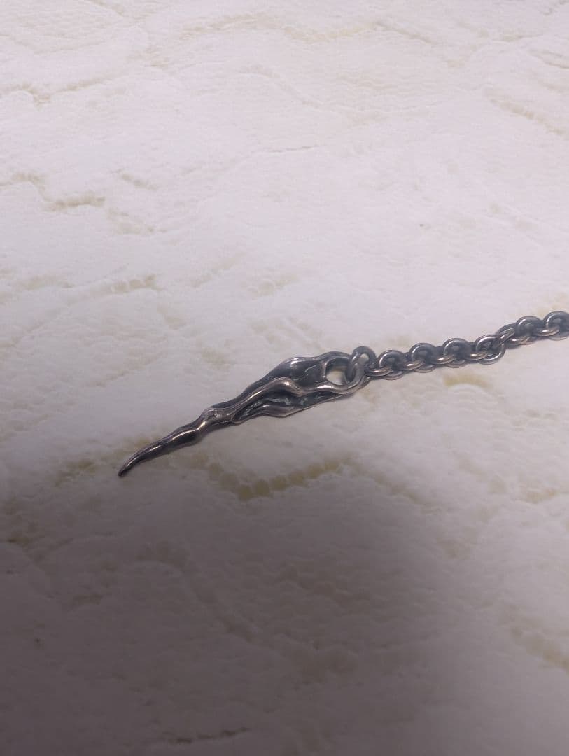 TAUJAN ネックレス チェーンタイ ガゼット 葵 オニキス タウジャン