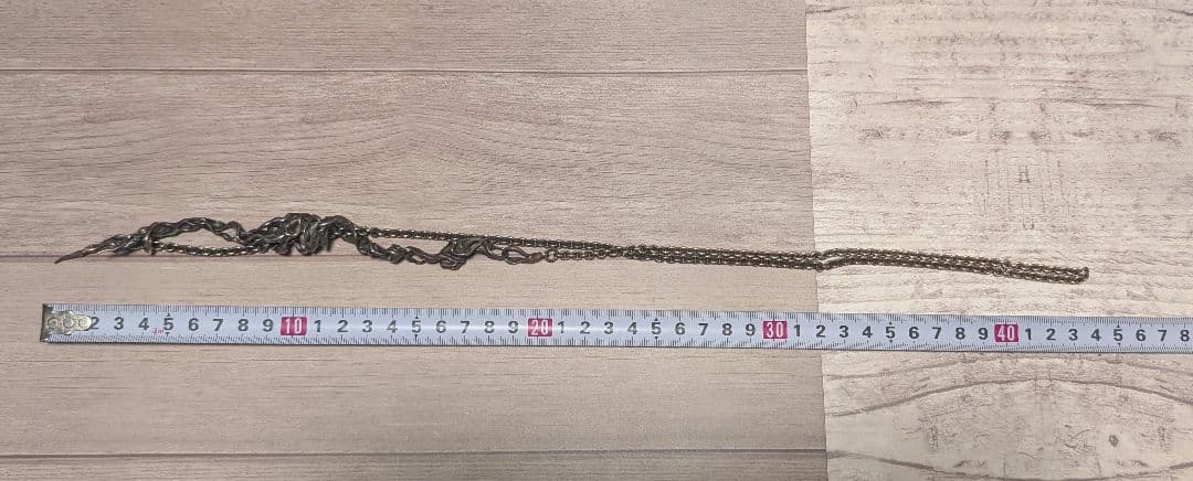 TAUJAN ネックレス チェーンタイ ガゼット 葵 オニキス タウジャン