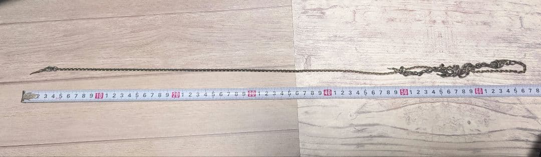 TAUJAN ネックレス チェーンタイ ガゼット 葵 オニキス タウジャン