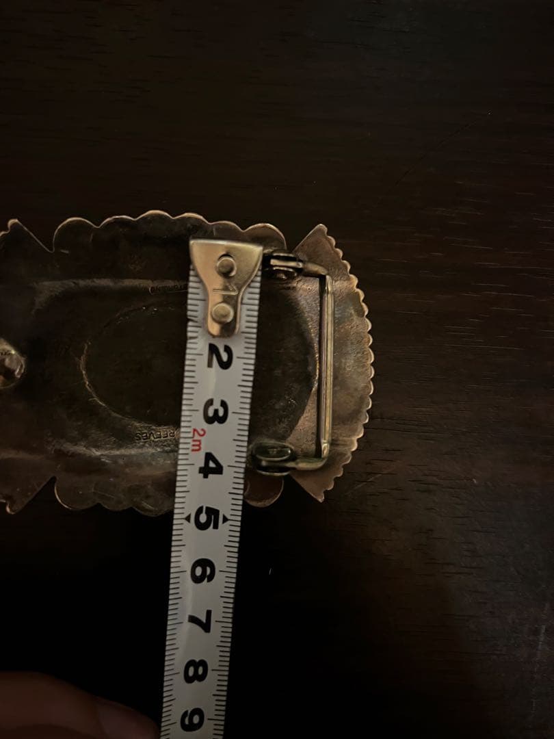 サンシャインリーブス インディアンジュエリー バックル ターコイズ