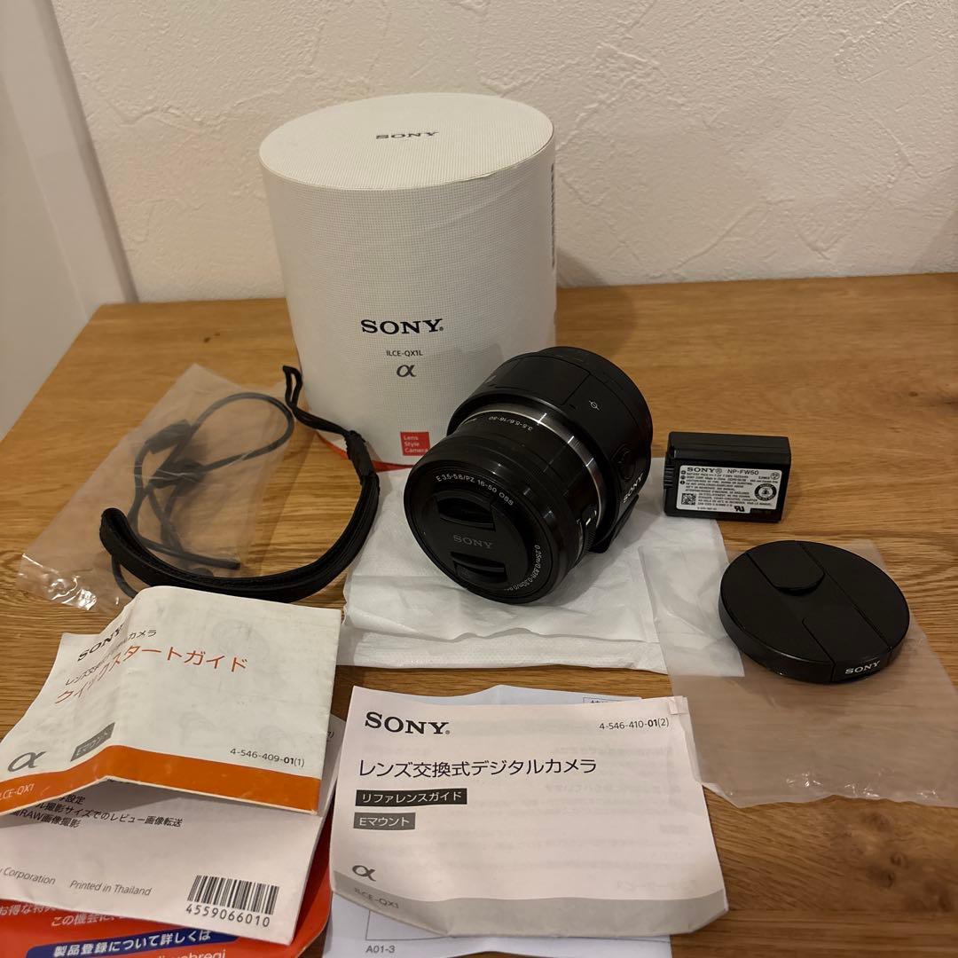 ⭐︎美品⭐︎SONY ILCE-QX1L レンズスタイルカメラ