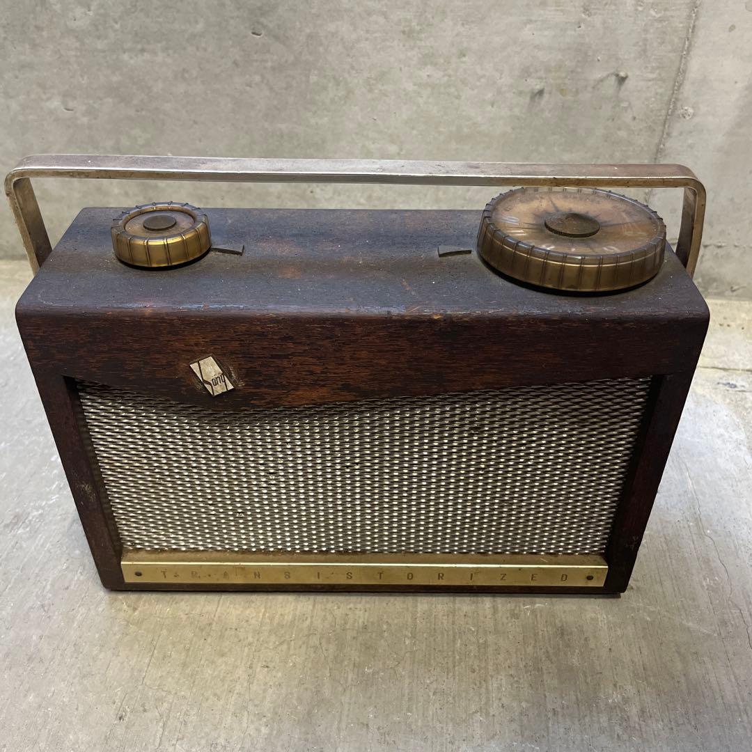 SONY TR-72 木製ラジオ