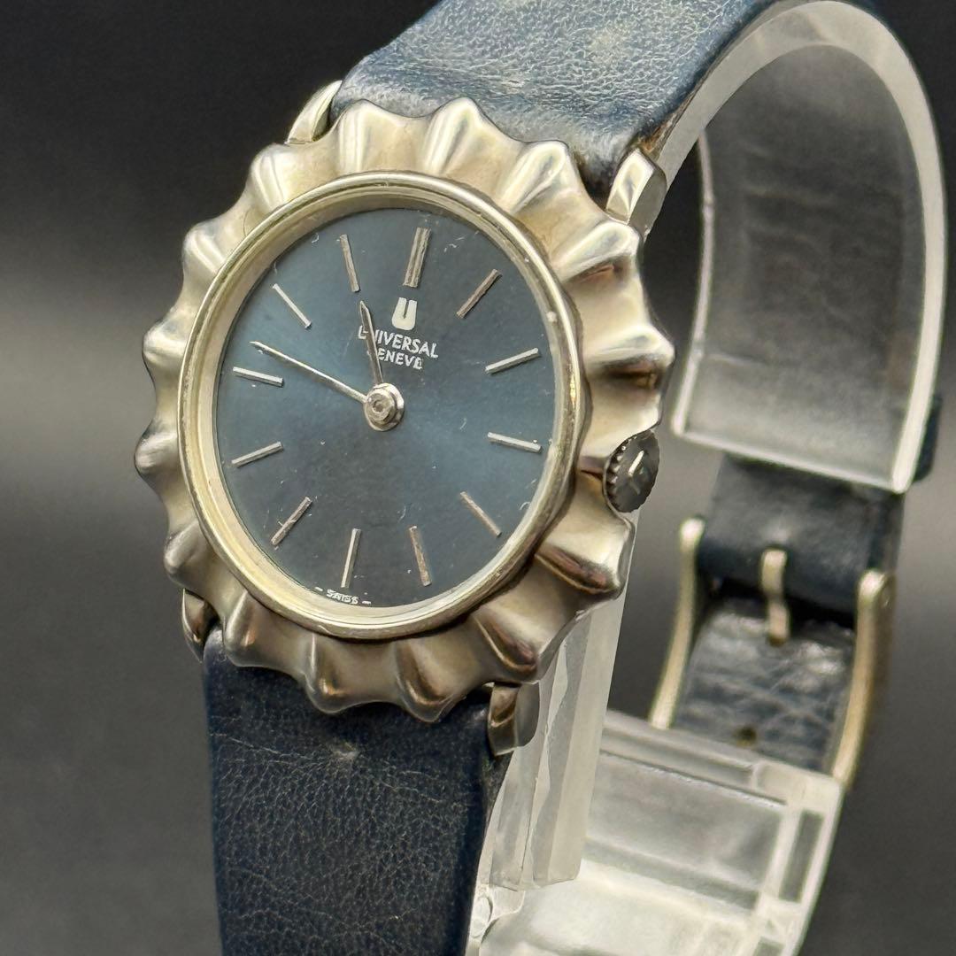 UNIVERSAL GENEVE 手巻き 腕時計 レディース 稼働品ヴィンテージ