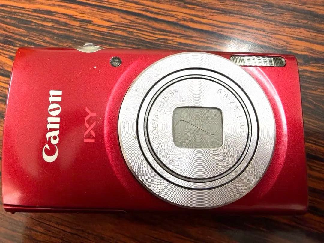 値下げ！Canon IXY 200 レッド デジタルカメラ　動作未確認
