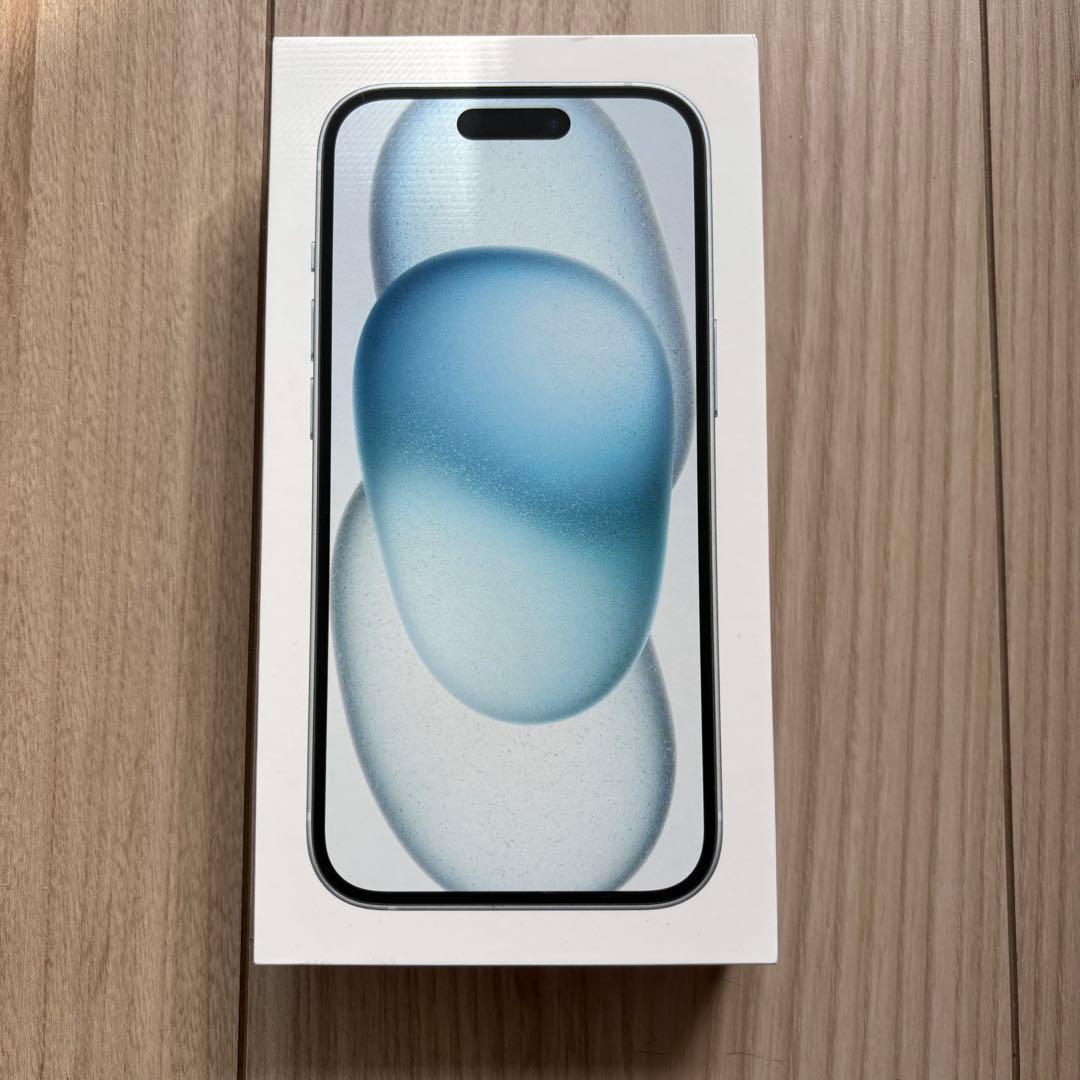【新品未使用】iPhone 15 128GB Blue 本体