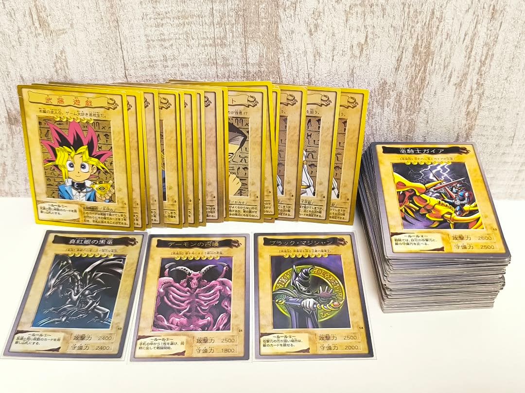 遊戯王カード カードダス バンダイ版 まとめ売り 99年 当時物 BANDAI