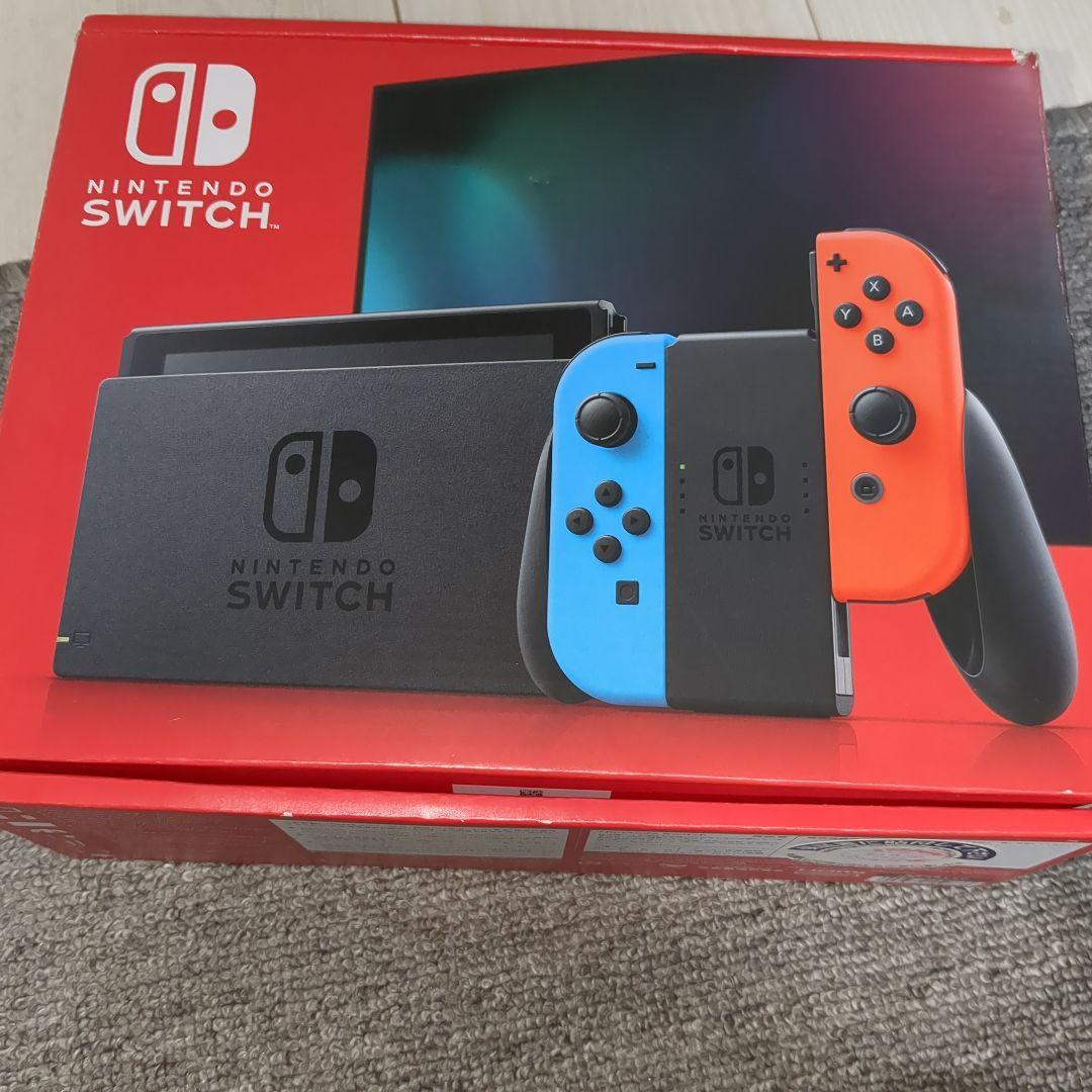 極美品　2024年製 Nintendo Switch バッテリー強化版