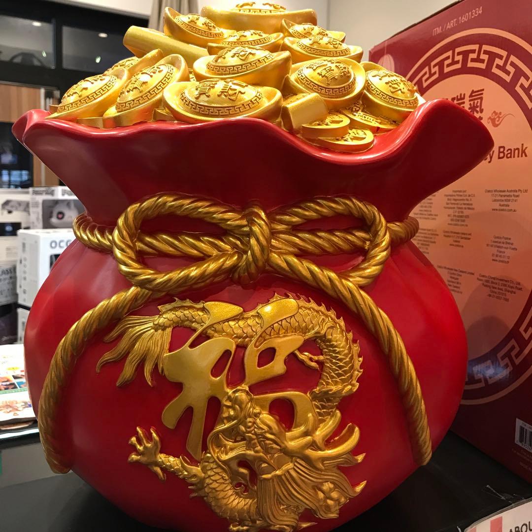 新品　龍年の貯金箱 ビッグサイズ