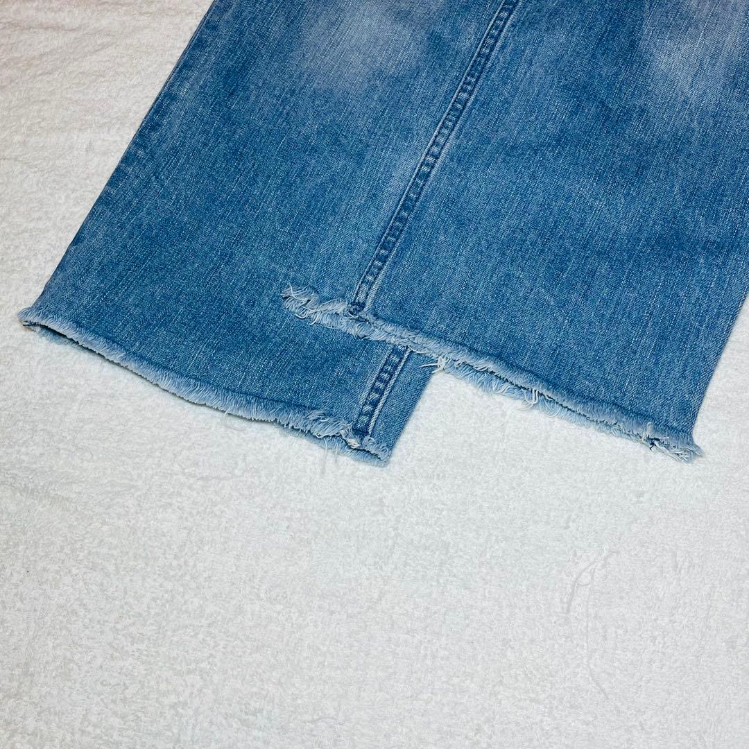 美品 YANUK ヤヌーク LILITH ワイドストレート リリス w23