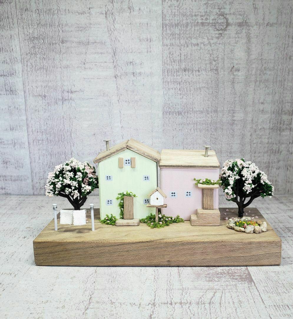 *ころころほたる様お取り置き品3点*春の街並み｜ナチュラル ハンドメイド