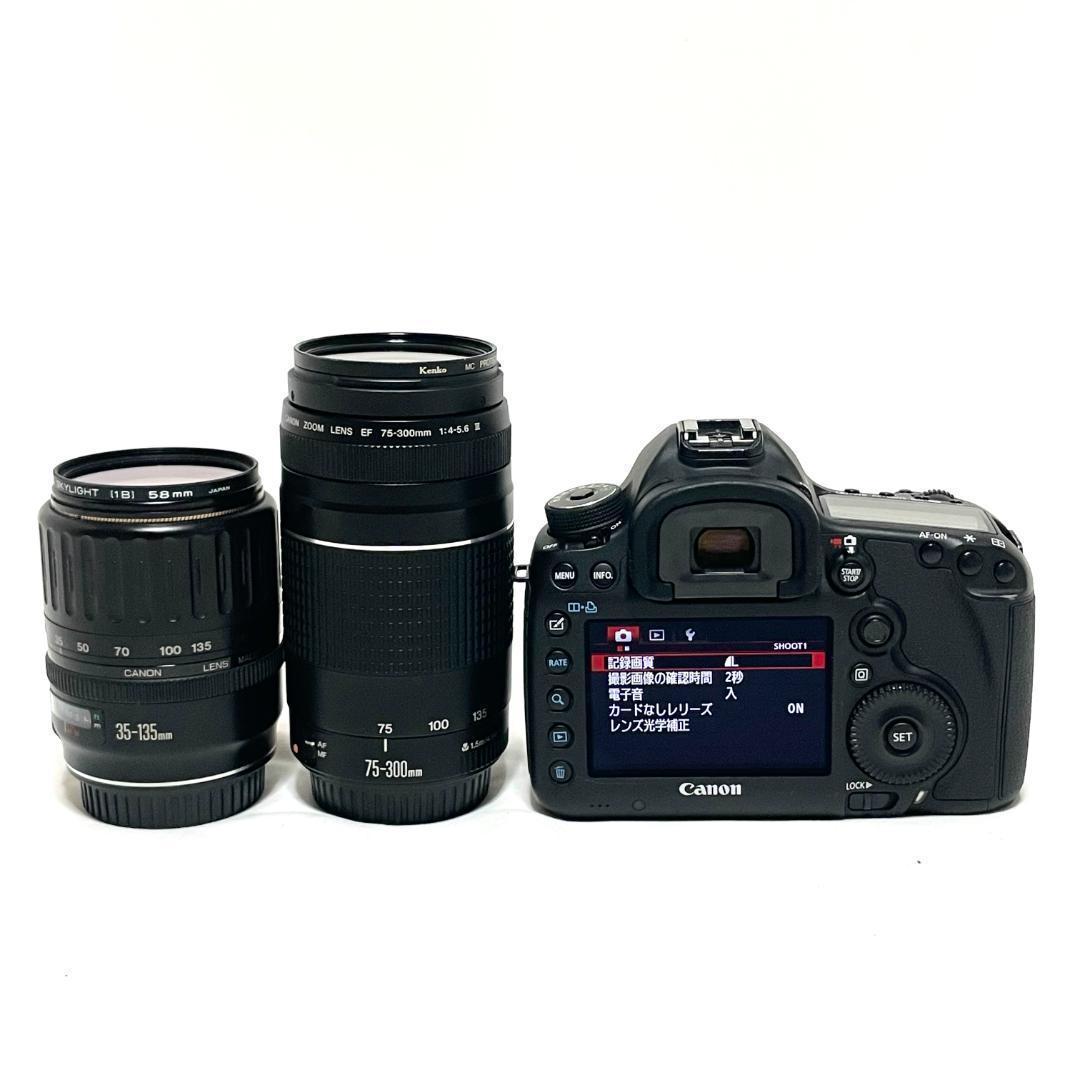 高速AF✨ Canon EOS 5D Mark III 超望遠ダブルレンズセット