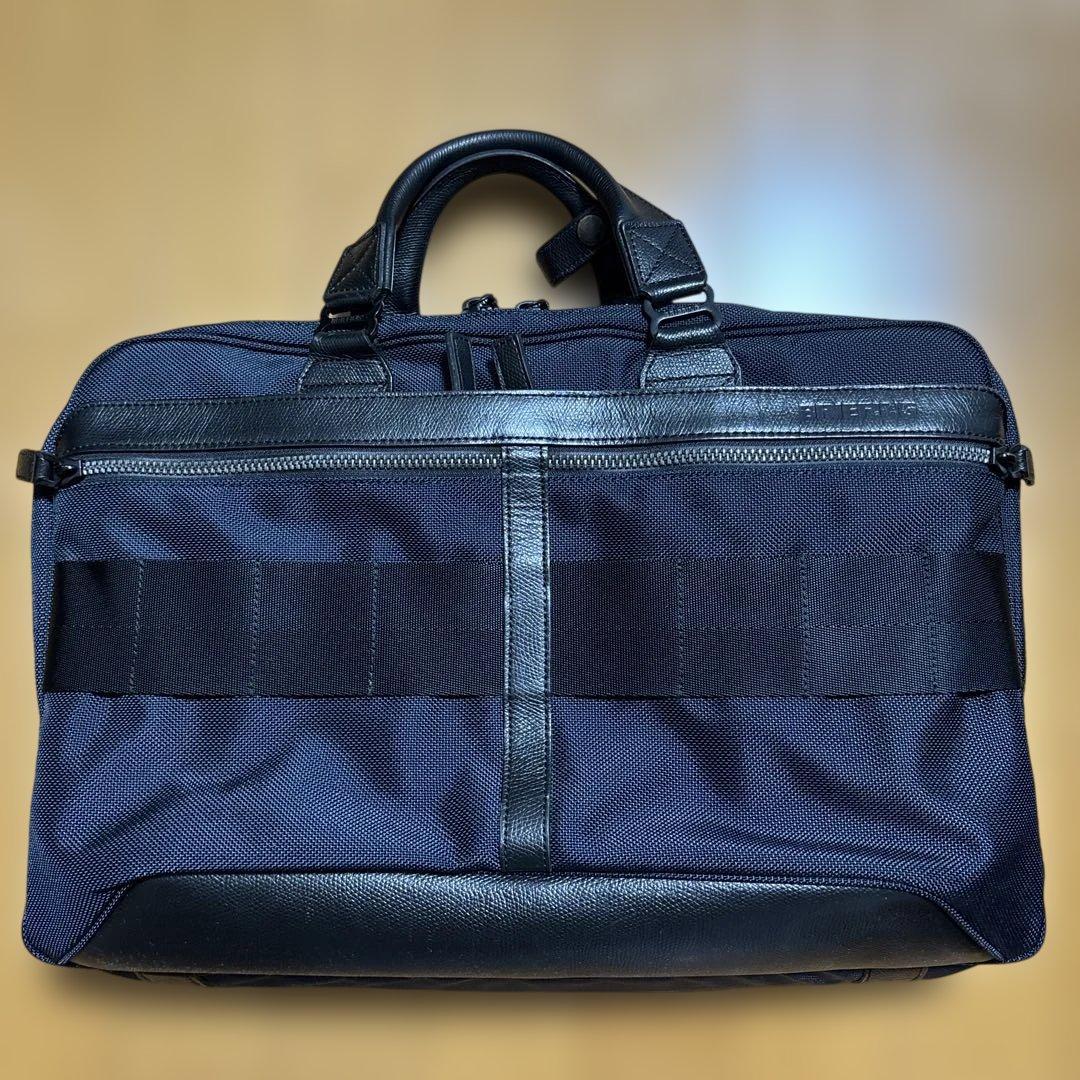 【美品】BRIEFING FUSION A4 LINER HDネイビー日本製