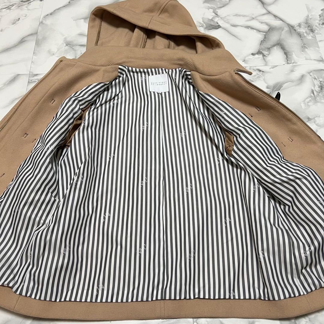 【極美品】マッキントッシュフィロソフィー　2way ダッフルコート　ベージュ　L