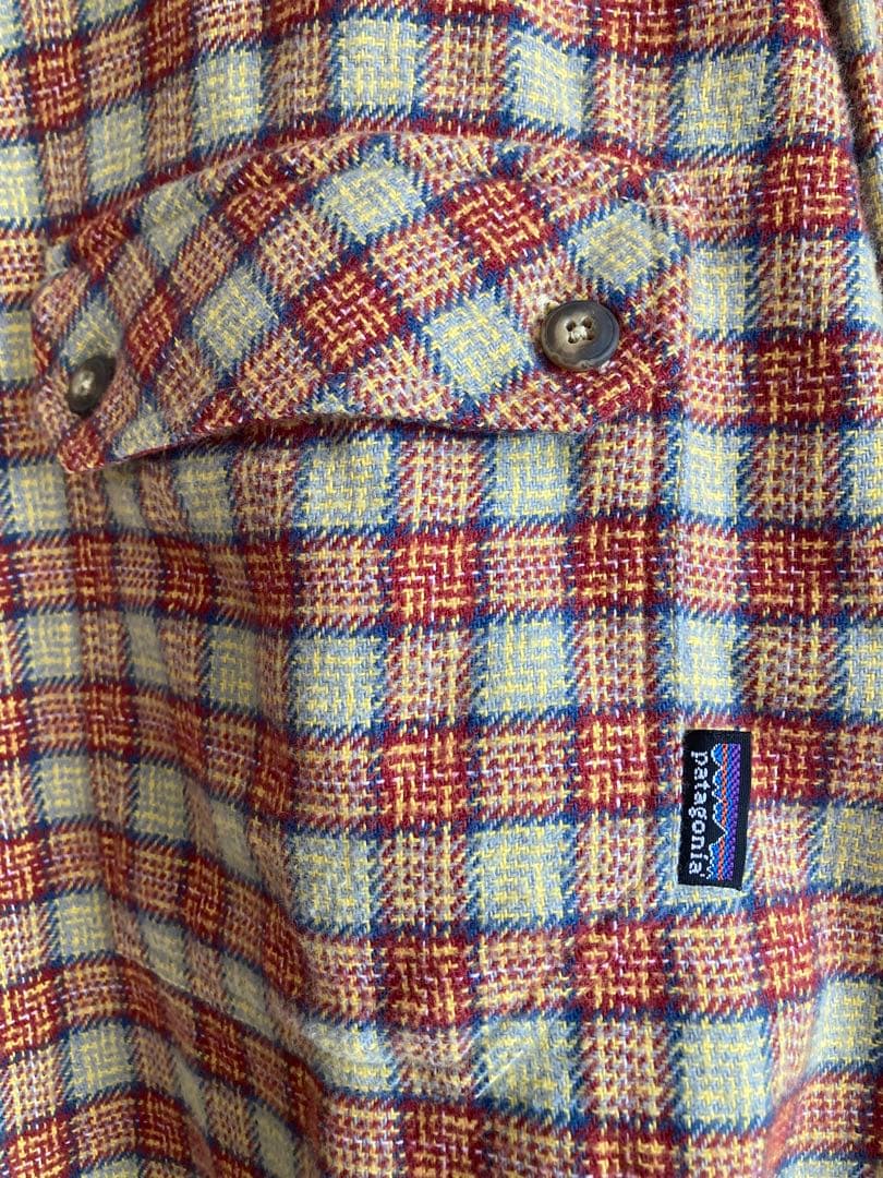 patagonia(パタゴニア)ネルシャツ ポルトガル製 Mサイズ ヘビネル