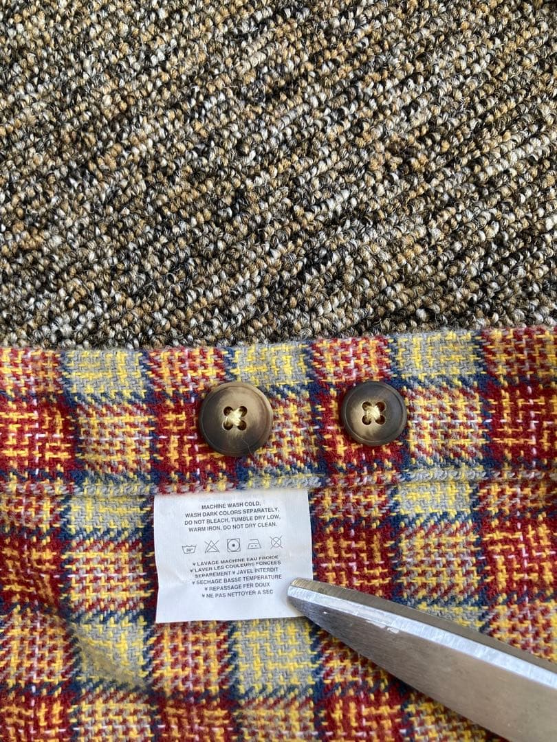 patagonia(パタゴニア)ネルシャツ ポルトガル製 Mサイズ ヘビネル